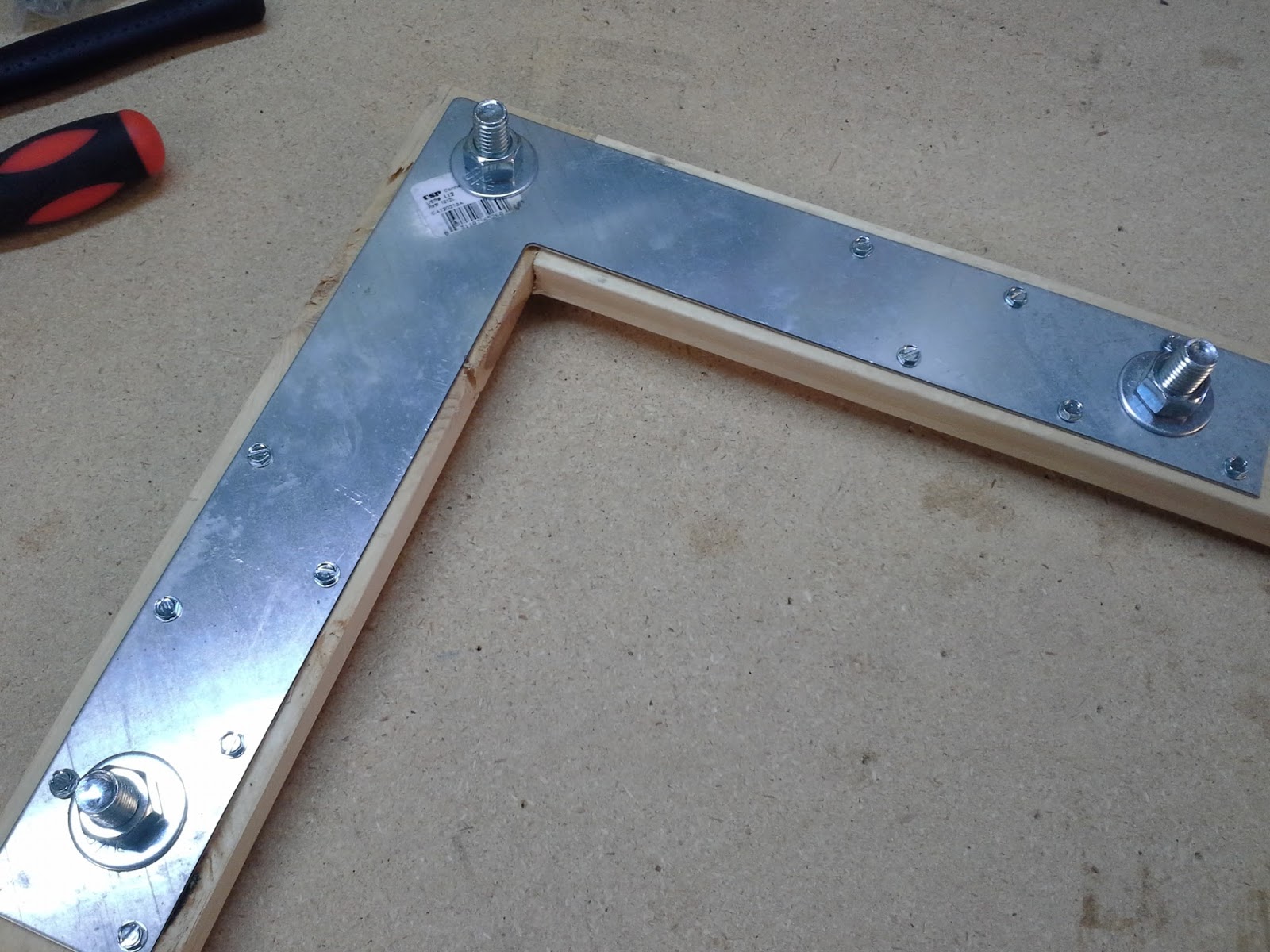 Oakdale Junction SP's Montpellier Branch "L" Shapped Framing Brackets