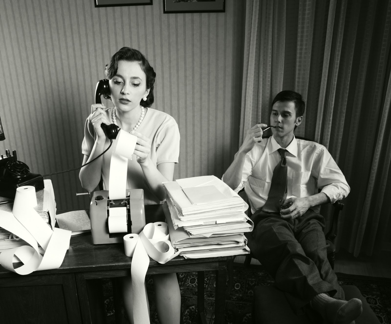 37 Vintage Portrait Photos Of Sexy Secretaries In The 1960s ~ Vintage