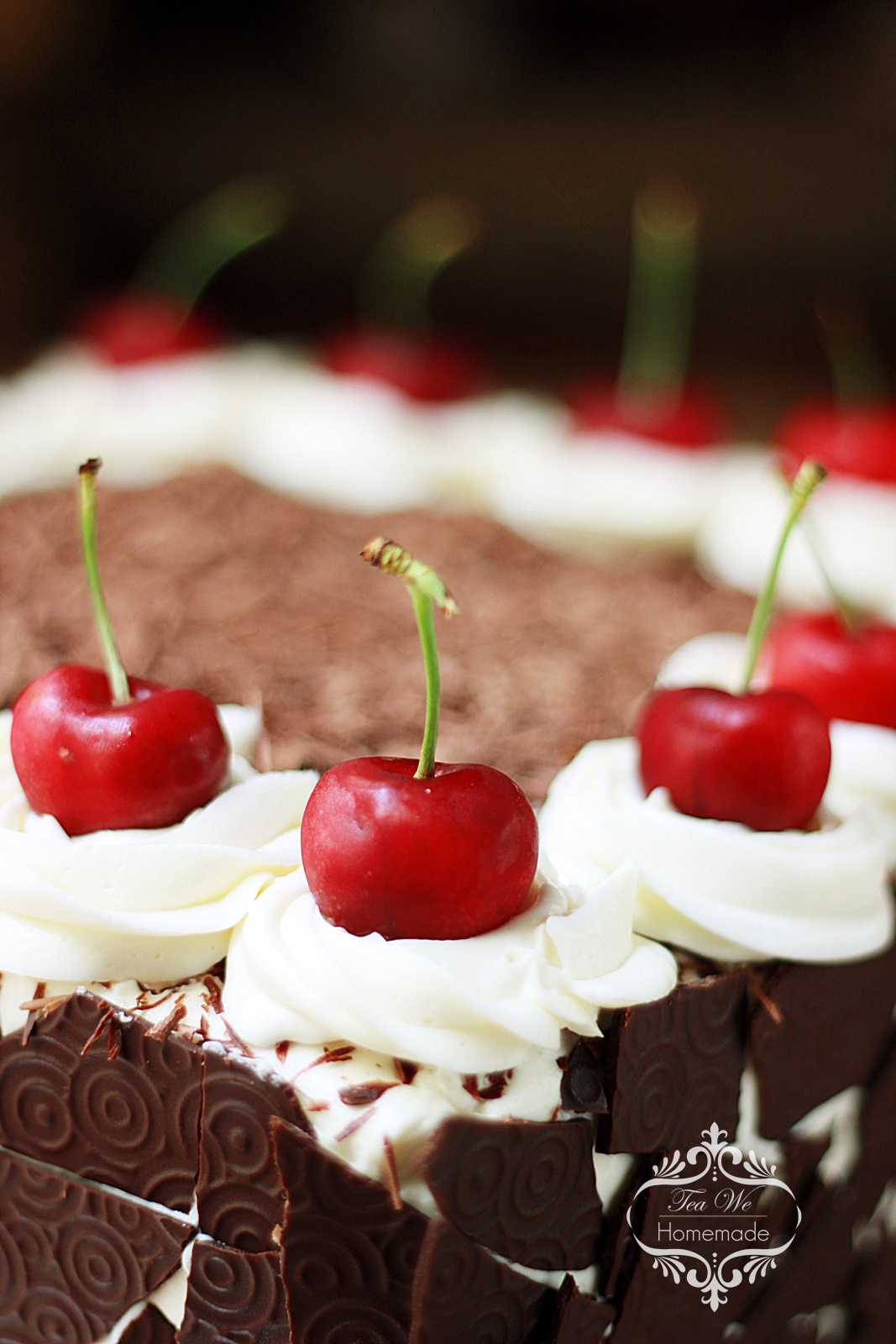 to Teawe's blog Classic Black Forest Cake
