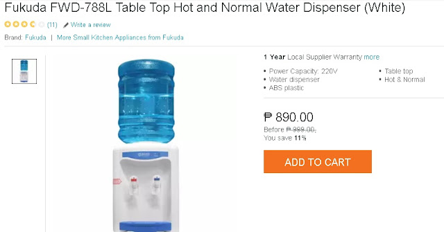 fukuda water dispenser