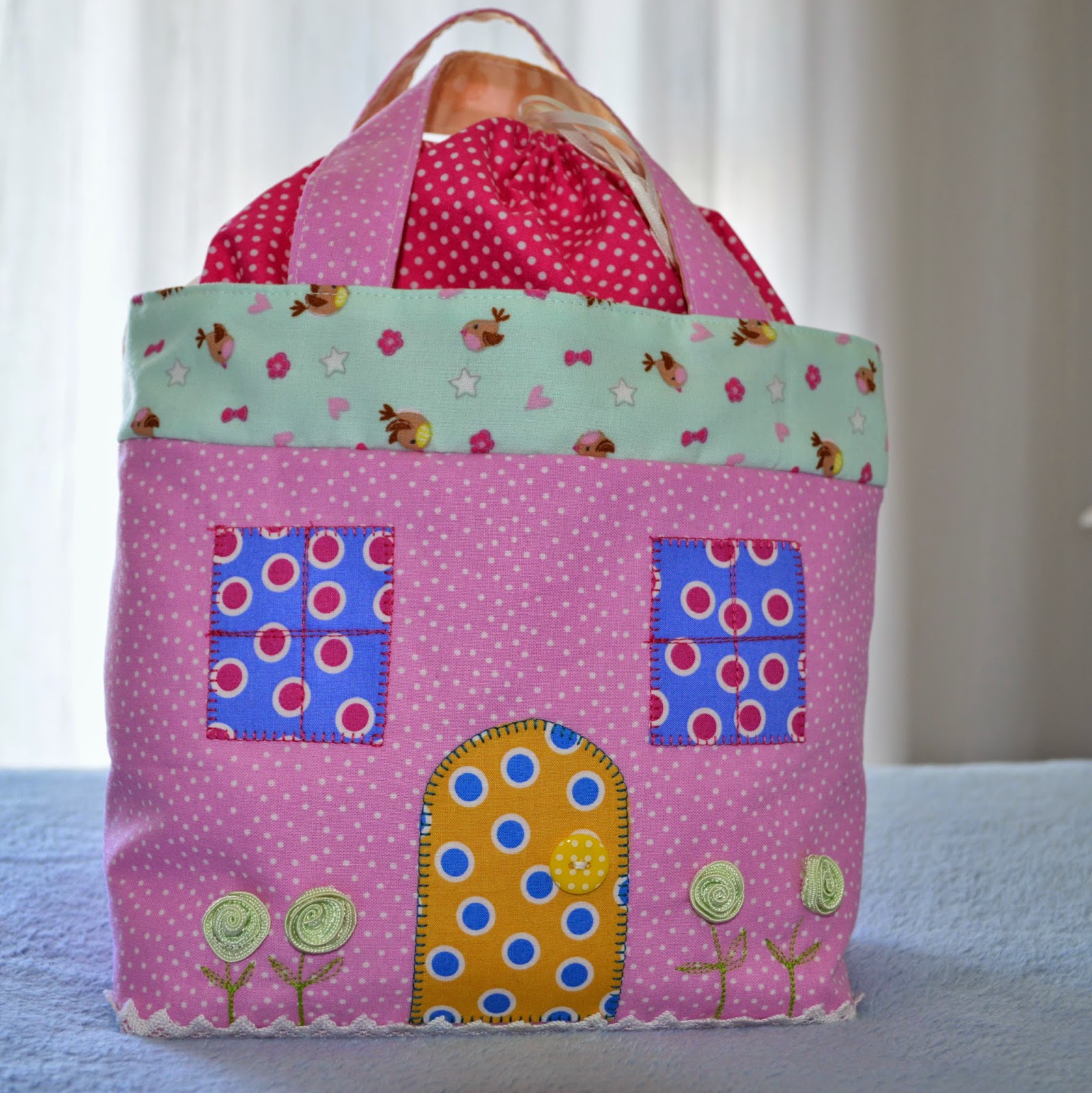 Gee's Projects: Fabric child's bag