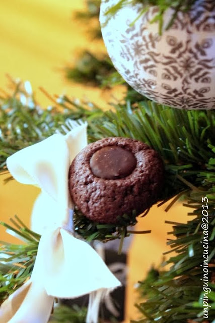 husarenkrapfen con ganache al cioccolato aromatizzata all'arancia