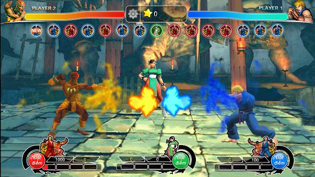Street Fighter Game Bingo Club