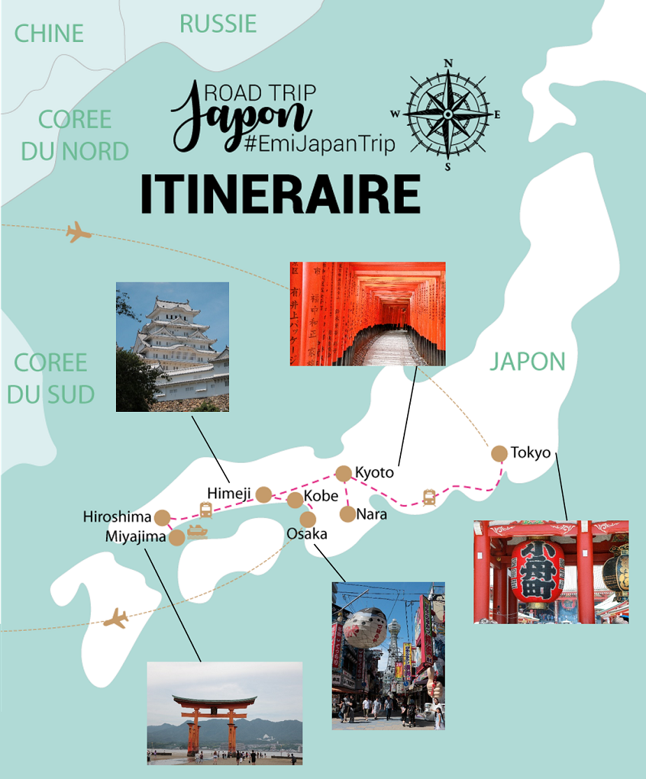 plan voyage japon