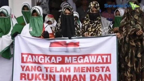 VIDEO Aksi Demo Tangkap Megawati