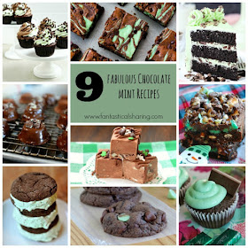 9 Fabulous Chocolate Mint Recipes for National Chocolate Mint Day on February 19th #mint #chocolate #dessert #sweettooth