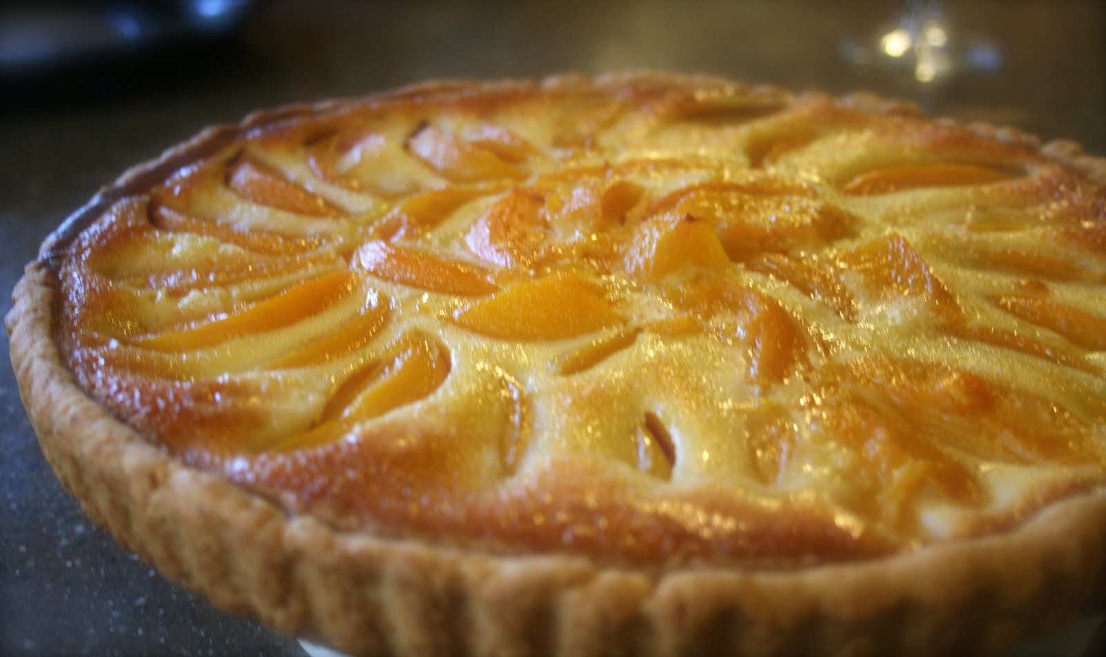 Bake A Holic Peach Custard Tart