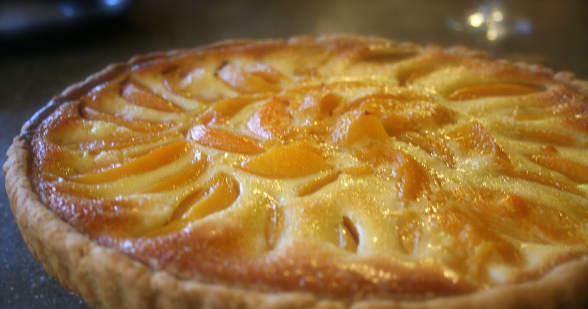 Bake - a - holic: Peach Custard Tart