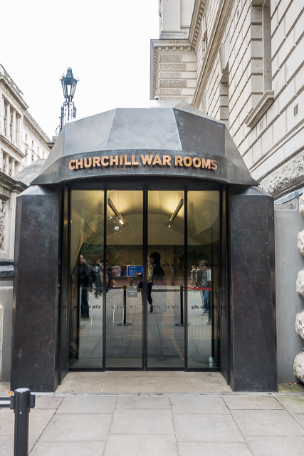 Churchill War Rooms preserved from WWII - London, England Churchill War Rooms preserved from WWII - London, England
