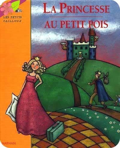 "La princesse au petit pois", conte d'Andersen, illustré par Camille Semelet