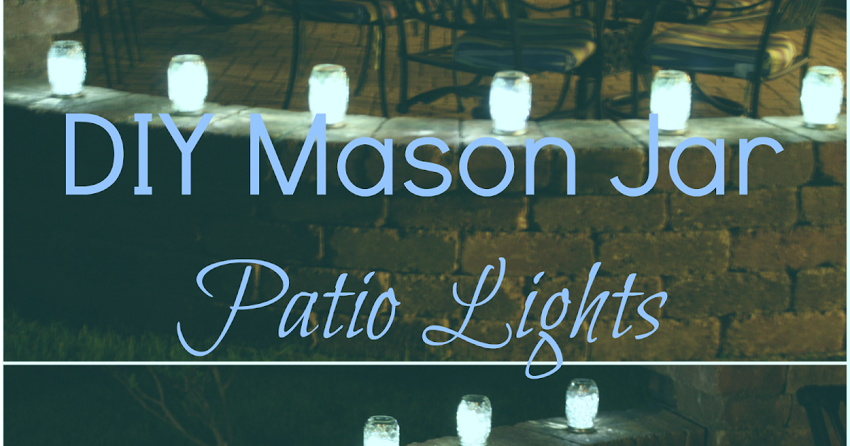DIY Mason Jar Patio Lights Doused in Pink a fashion and lifestyle blog
