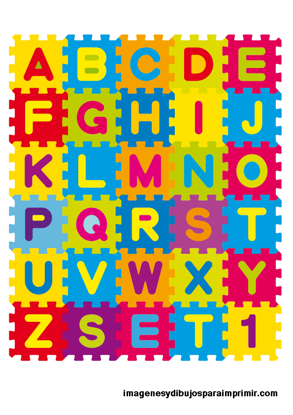 Abecedario infantil-Colorear dibujos,letras, Actividades infantiles