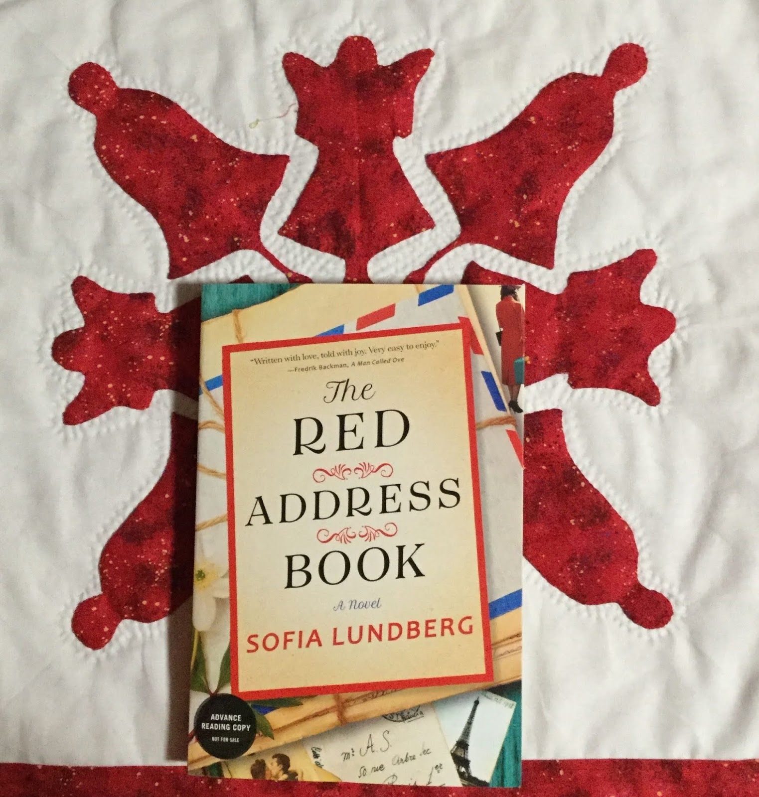 The Literate Quilter The Red Address Book by Sofia Lundberg