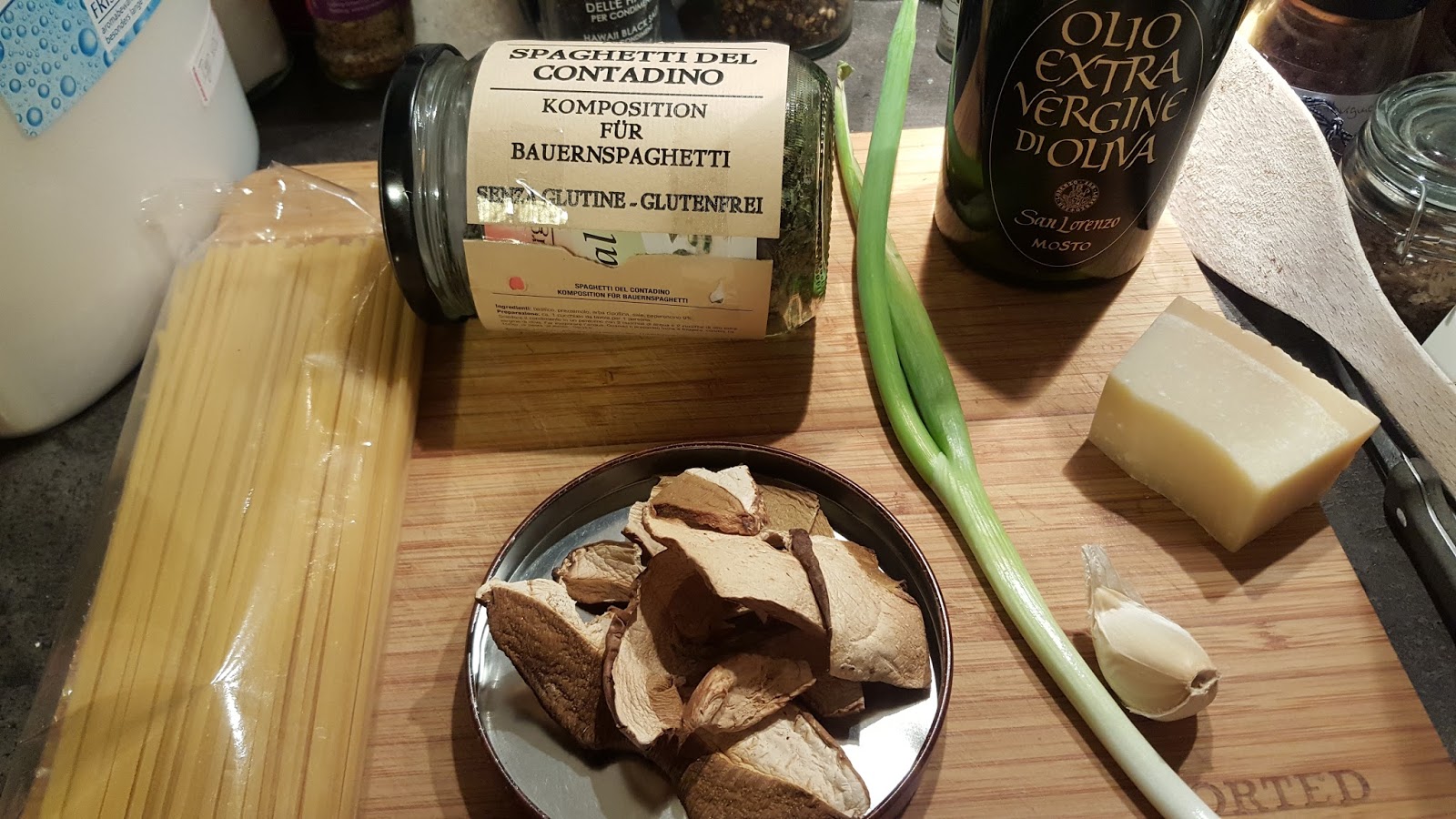 Foodoptions and Flavours Linguine con Porcini