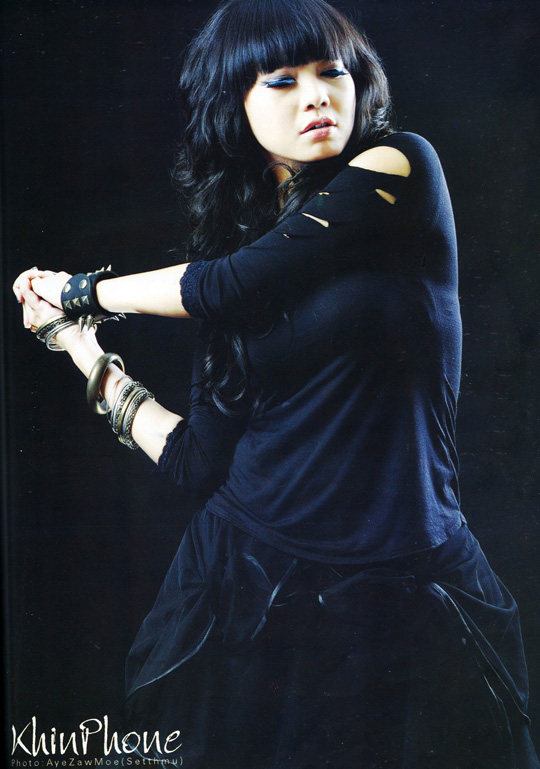 Myanmar Celebrities Myanmar Famous Singer Khin Phone