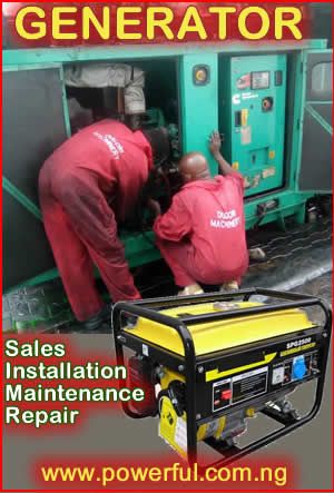 Generator sales in Lagos