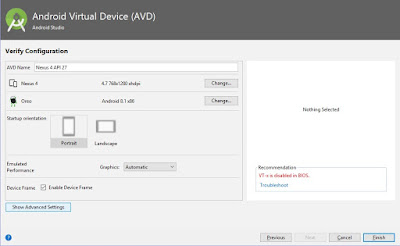 Android Virtual Device AVD