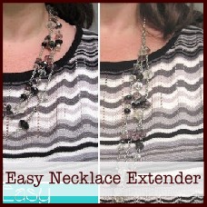 easy necklace extender tutorial