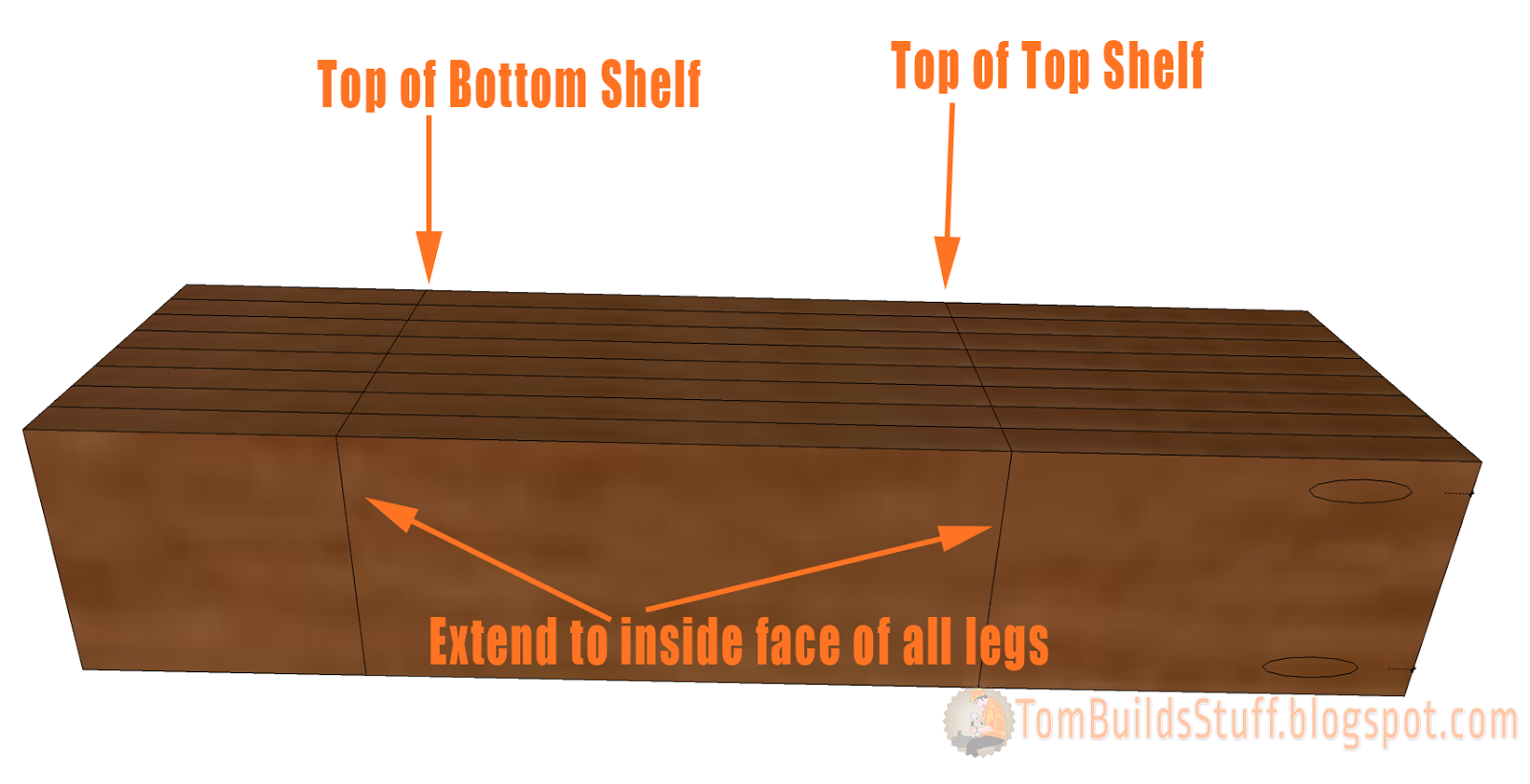 Easy Simple Plywood Nightstand Plans