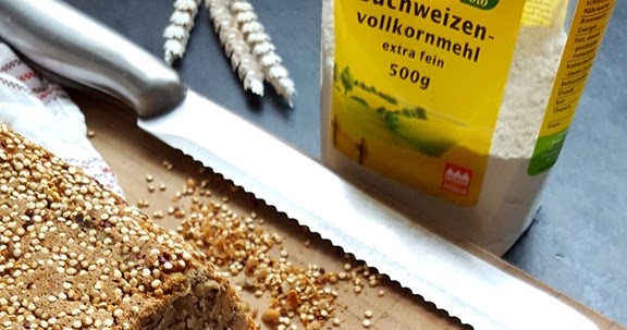 Kulinarikus: Superfoods on top: glutenfreies Quinoa-Buchweizen-Brot mit ...