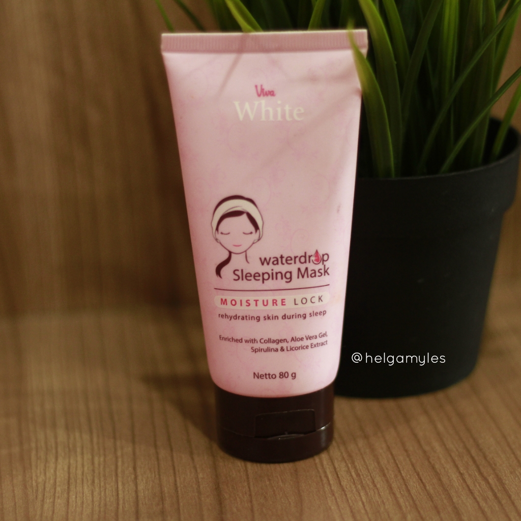 [REVIEW] VIVA WATERDROP SLEEPING MASK Hi, to Helga's journal