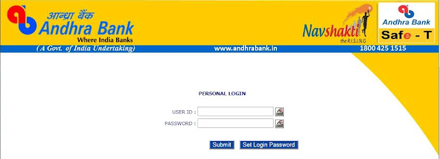 Andhra Bank Net Banking New Login Online Registration Andhra Bank Net Banking New Login Online Registration
