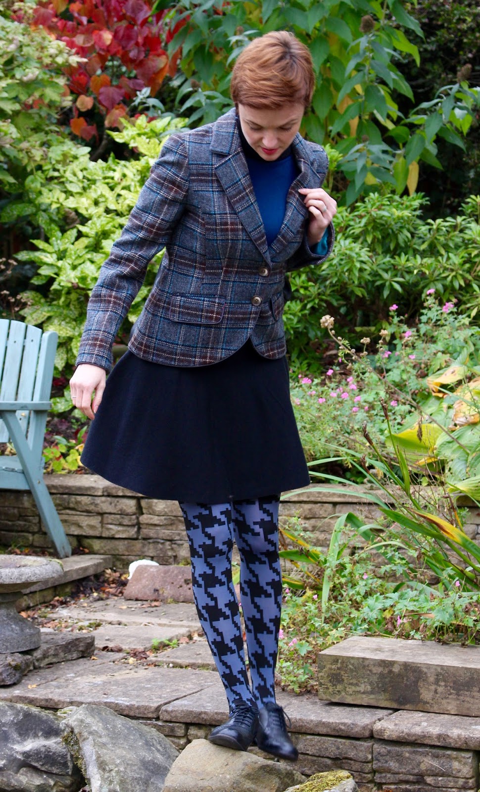 Heritage style, tweed and houndstooth | Fake fabulous