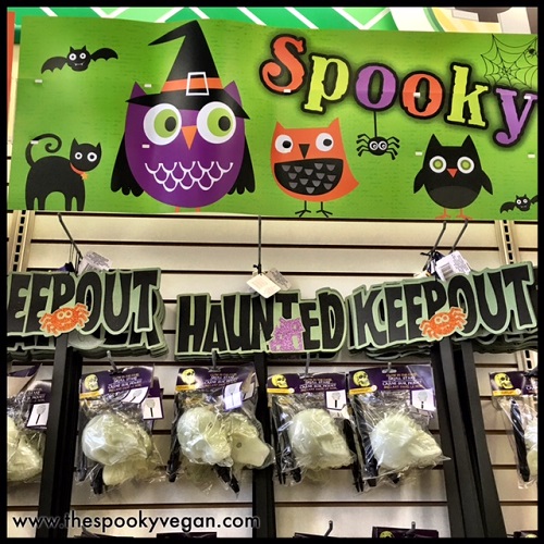 The Spooky Vegan Halloween 2016 at Dollar Tree