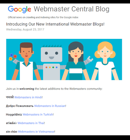 Google Webmaster Central Blog