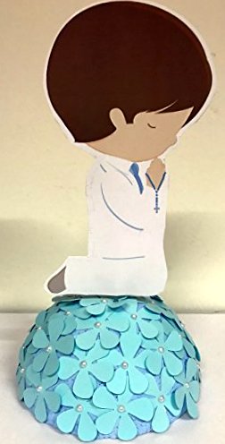 first communion centerpieces boy