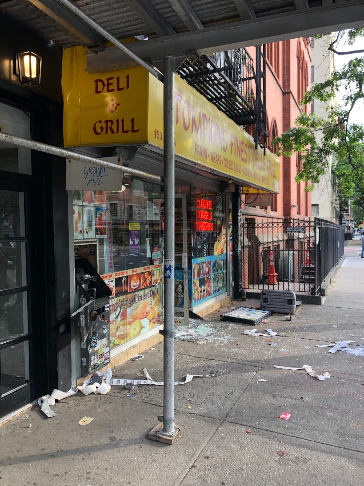EV Grieve 2 breakins on Avenue A Village Square Pizza, Tompkins
