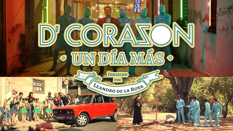 D'Corazón - ¨Un día más¨ - Videoclip - Director: Leandro de la Rosa. Portal Del Vídeo Clip Cubano