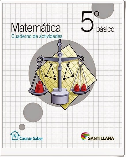 "Cuaderno de Matemáticas" (5º de Primaria. Santillana)