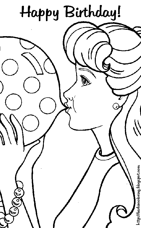 BARBIE COLORING PAGES SUMMER BARBIE COLORING PAGES