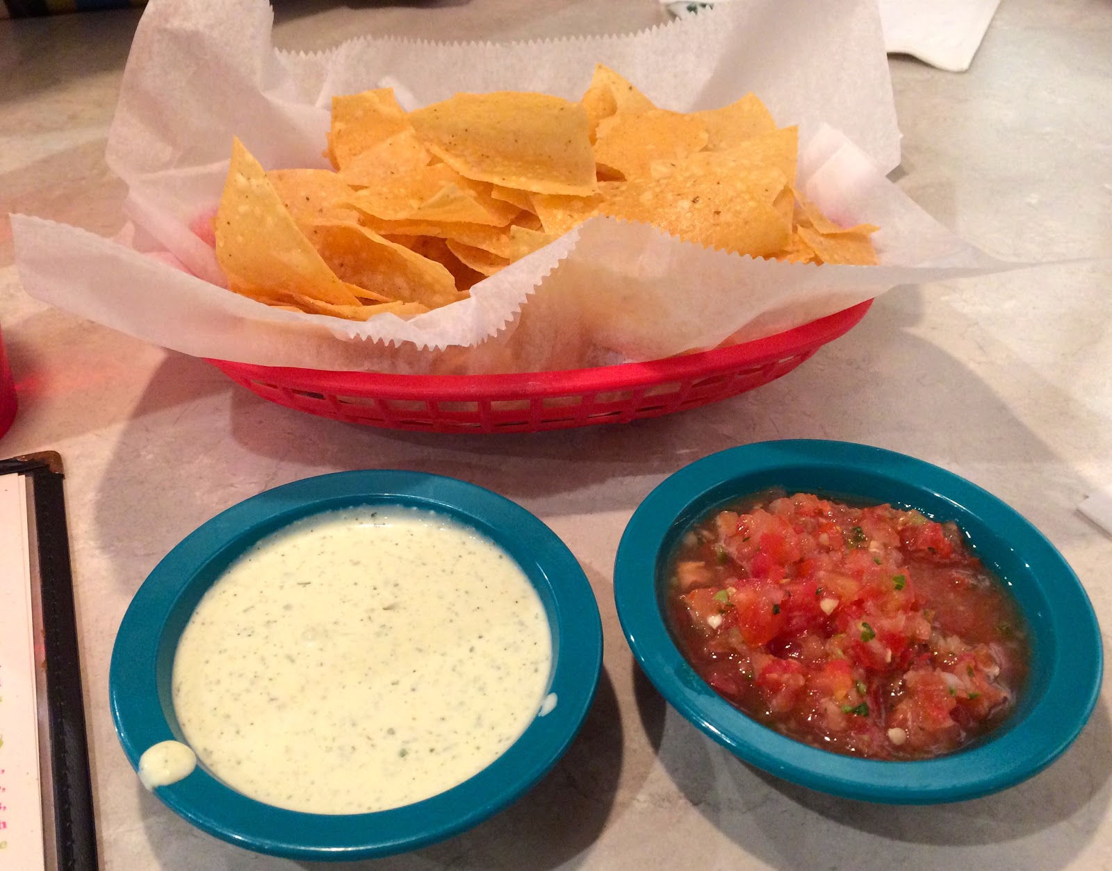 Chuy's Restaurant Review Cary, NC Blue Skies for Me Please