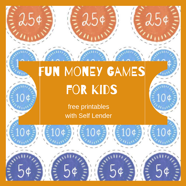 Fun Money Games for Kids (free printables)