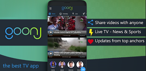 goonj tv live streaming