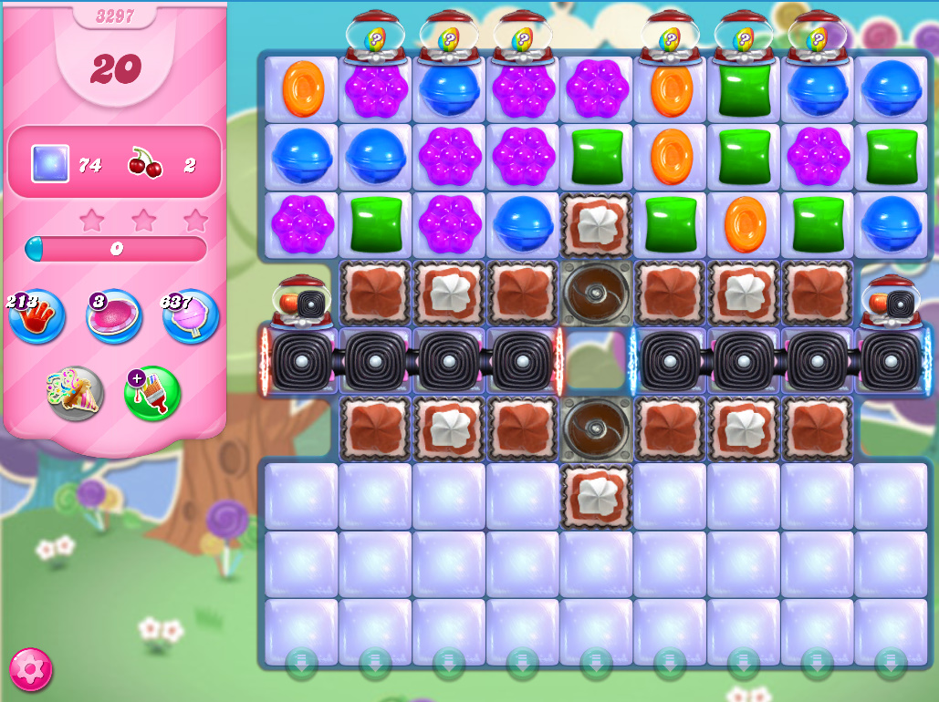 Candy Crush Saga level 3297 Candy Crush Saga level 3297