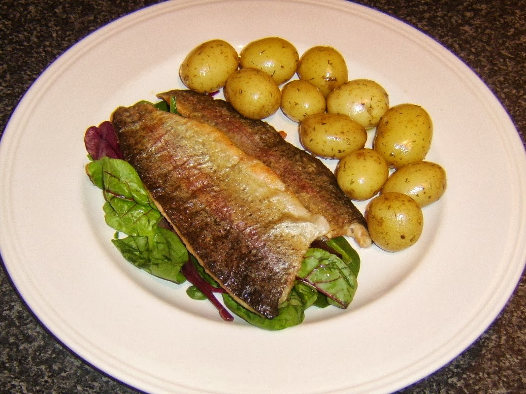 What Should I Have for Dinner Tonight? Rainbow Trout Fillets with New