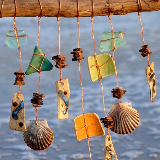 Móviles de caracolas y conchas de mar | Mi Feng