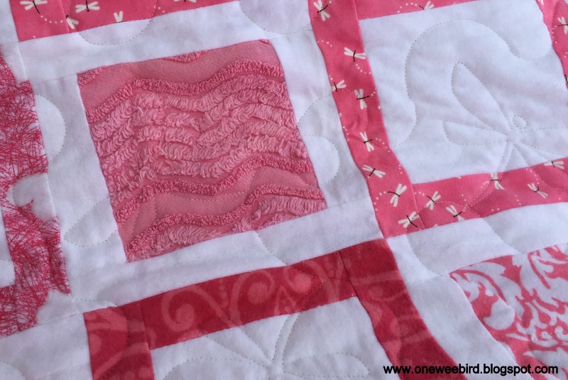 One Wee Bird Baby Quilt A Fluffy One for Baby Blossom