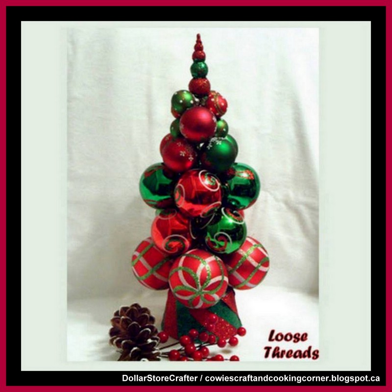 Dollar Store Crafter Turn Knitting Needles And Dollar Store Ornaments