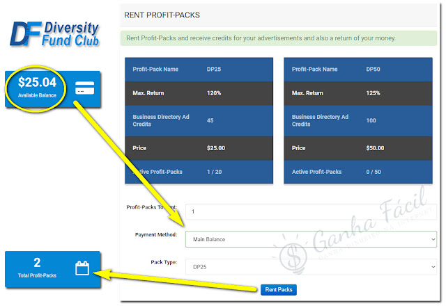 Reinvestir reinvestir diversity club fund profit