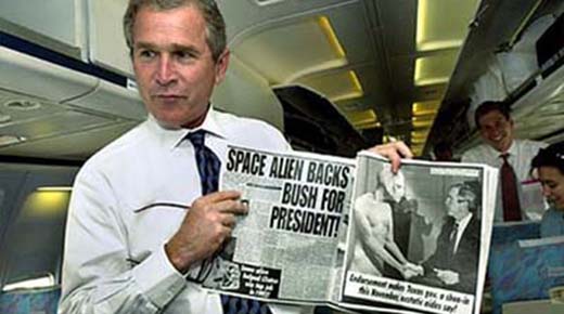 Lo que George W. Bush REALMENTE sabe acerca de los OVNIs