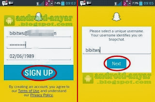 Cara mencari teman Snapchat