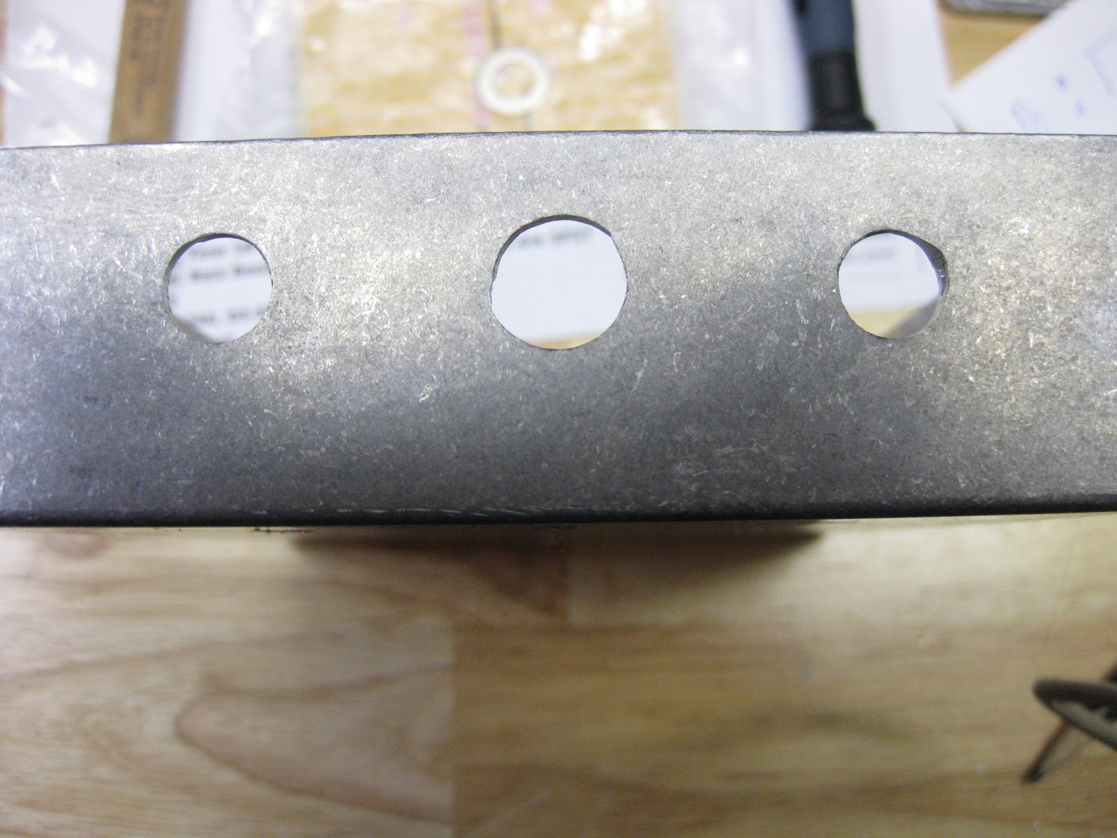 DIY Guitar pedal projects Drilling the enclosure