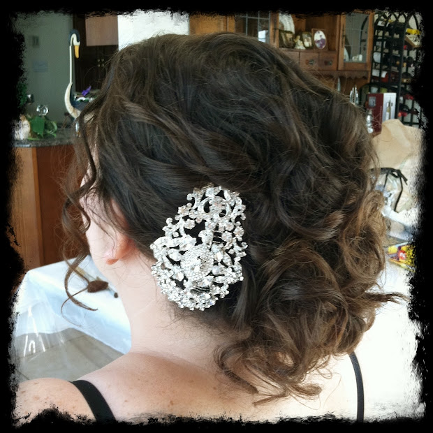 fire monkey hair design updo