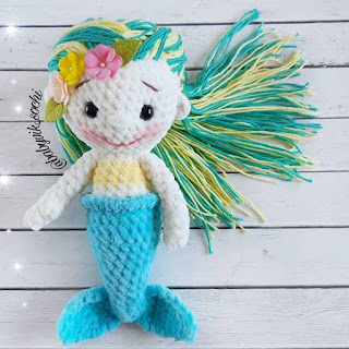 PATRON GRATIS SIRENA AMIGURUMI 38336