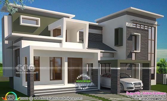contemporary home design by BrickArc Developers