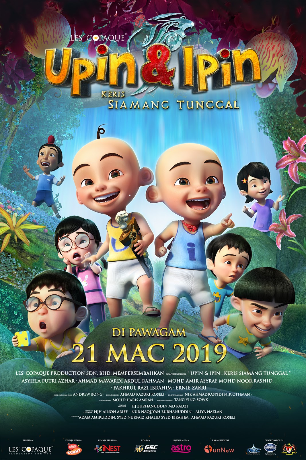 Upin & Ipin : Keris Siamang Tunggal - Movie Review